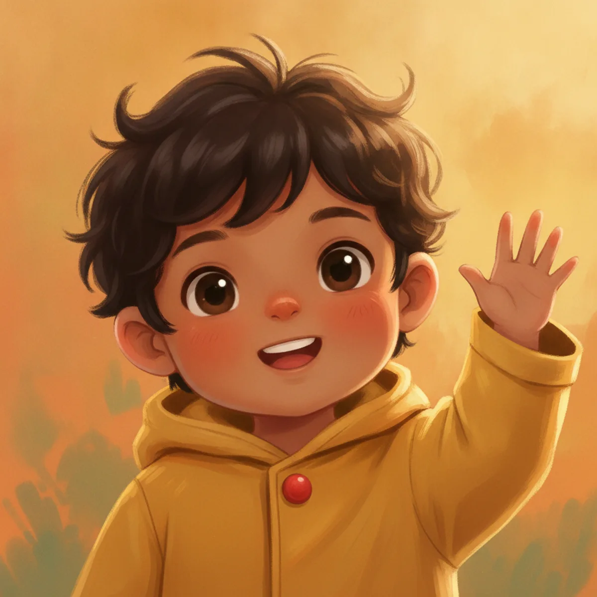 Soft anime storybook — sample illustration