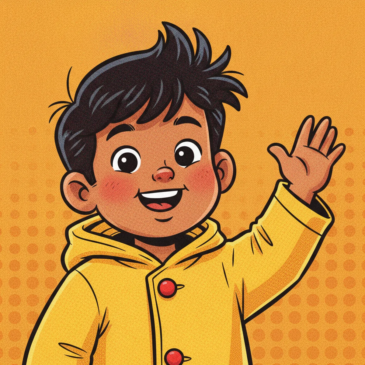 Comic storybook — sample illustration